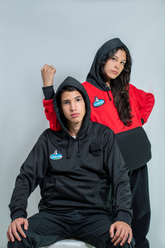 Dog training hoodie black