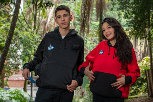 Dog training hoodie black
