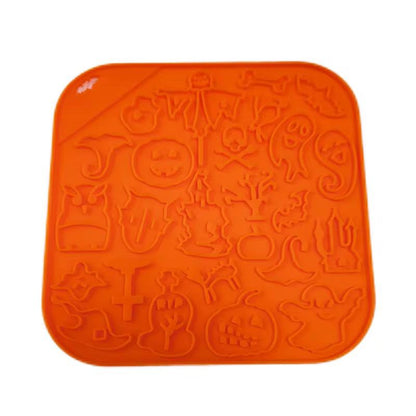 Halloween Lick Mat with Suction Cups