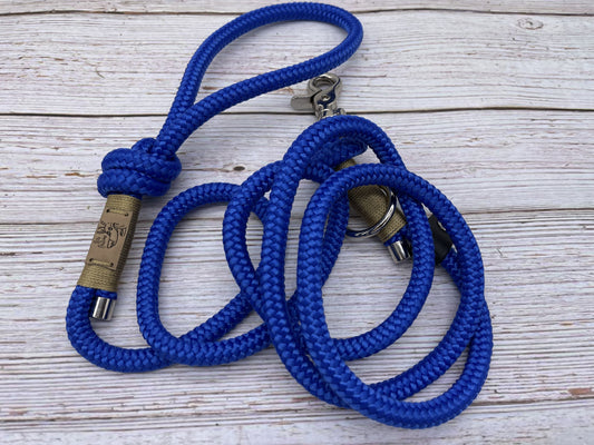 Regular leash royal blue
