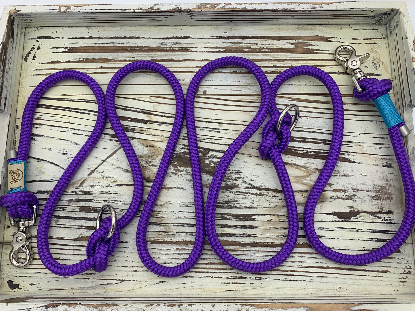Handsfree leash purple