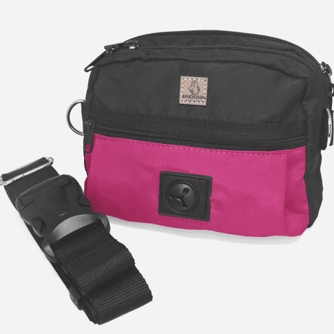 Molle treat bag pink