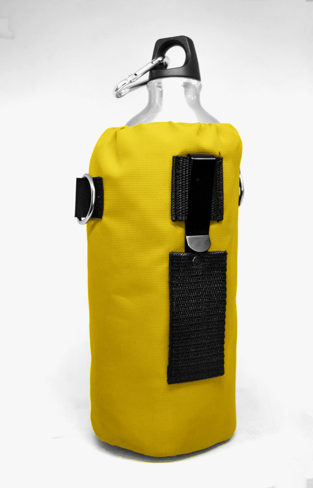 Water bottle holder yellow