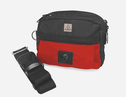 Molle treat bag red