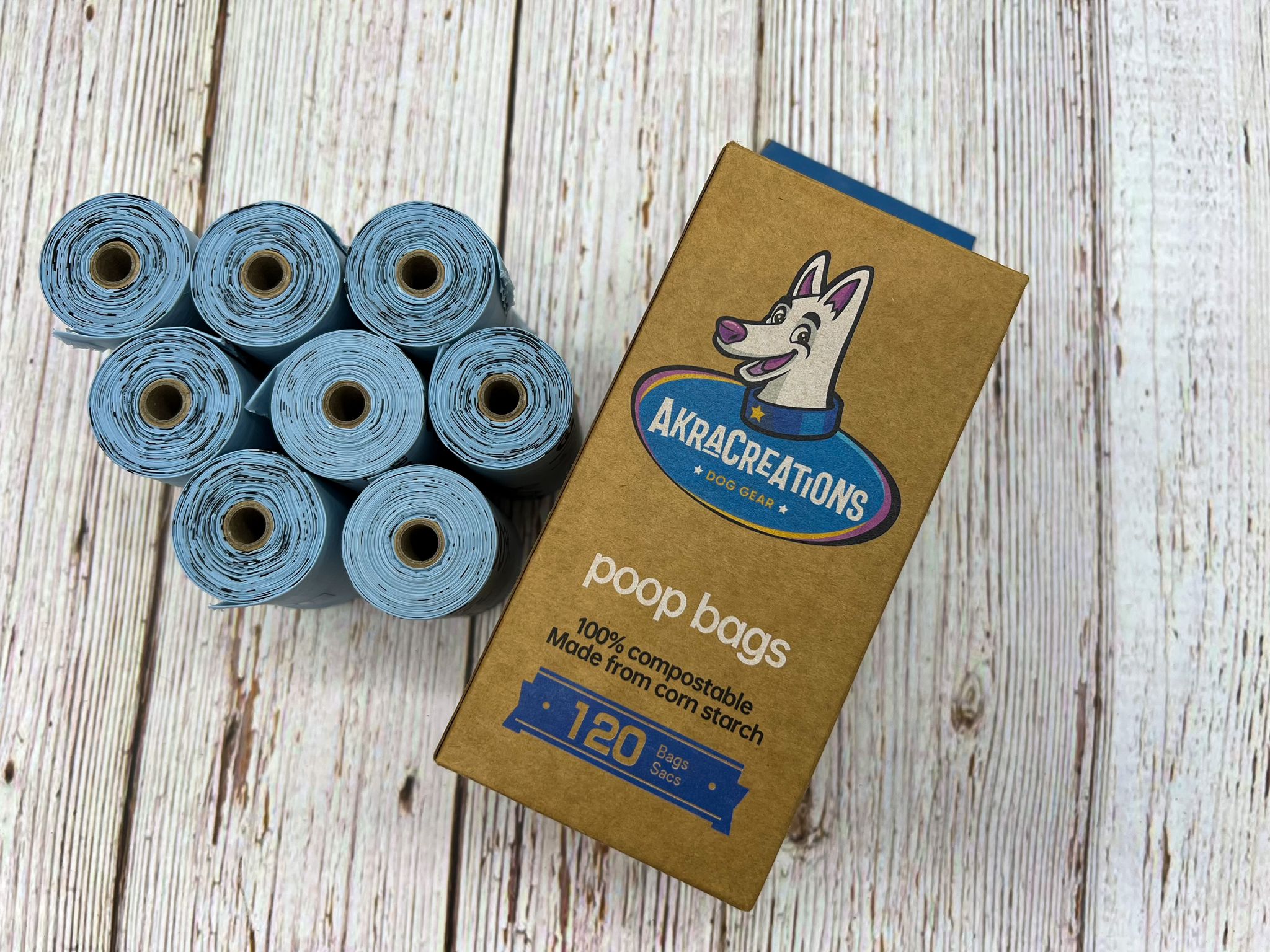 Furbubba Compostable & Biodegradable Dog Poop Bags Made From Cornstarch